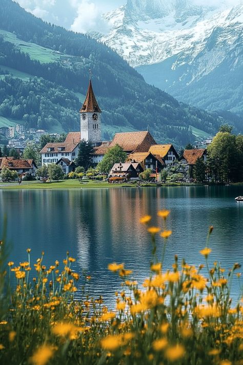 Switzerland is an incredible family vacation spot showcased in this serene video. Discover majestic snow-capped Alps, charming villages, crystal-clear lakes, and vibrant meadows bursting with wildflowers. Perfect for hikes, cozy stays, and outdoor adventures. Let the soothing visuals inspire your next family getaway to Switzerland. #FamilyTravel #ExploreSwitzerland Cinderella Retelling, Swiss Nature, Switzerland Aesthetic, Switzerland Cities, Family Vacation Spots, Plitvice Lakes, Dream Places, Clear Lake, Places In Europe