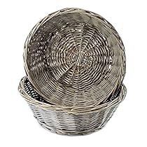 Organize Snacks, Empty Gift Baskets, Bread Serving Basket, Farmhouse Bread, Basket For Kitchen, Round Bread, Bread Baskets, Dishwasher Pods, Dorm Gift