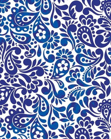 Talavera Wallpaper, Disney Coloring Pages Printables, Talavera Pattern, Craft Paper Design, Watercolor Flowers Pattern, Ringing In The New Year, Fabric Paint Diy, Paper Collage Art, Pretty Mugs