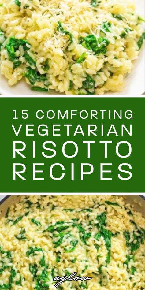 Easy Vegetarian Risotto, Rissoto Vegetarian, Rissoto Recipes Vegetarian, Spring Risotto Recipes, Make Ahead Risotto, Veggie Risotto Recipes, Veg Risotto Recipes, Winter Risotto Recipes, Rissoto Recipes Vegetable