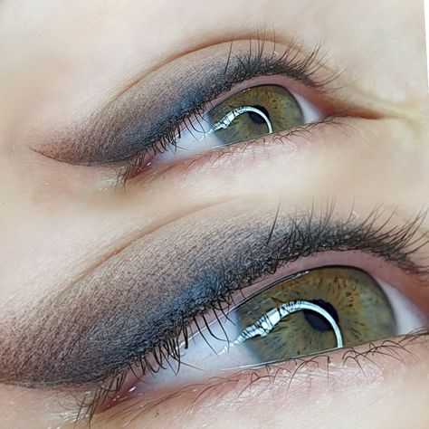 Tattoo Eyeliner, Permanent Makeup Eyeliner, Permanente Make-up, Permanent Eyeliner, Eyeliner Tattoo, Color Skin, Permanent Makeup, Makeup Eyeliner, Microblading