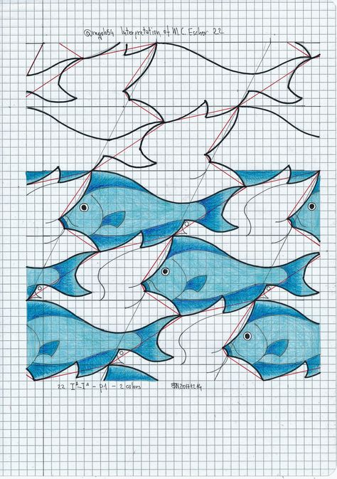 Esher Art Mc Escher Drawings, Tessellation Patterns Geometry, Tesselations Pattern Ideas, Escher Tessellations, Tessellation Art, Escher Art, Tessellation Patterns, Quilt Modernen, Mc Escher