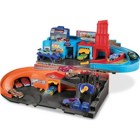 Hot Wheels Ultra Hots Sto & Go Trackset Hot Wheels Christmas Tree Topper, Toys For Boys 8-10, Hot Wheels Christmas Tree, Toy Race Track, Hot Wheels Cars Toys, Grandchildren Gifts, Hot Wheels Track, Xmas 2024, Hot Wheels Toys