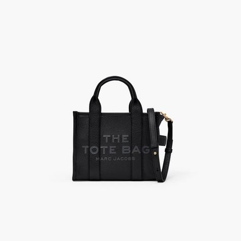 The Leather Small Tote Bag | Marc Jacobs | Official Site Marc Jacobs Tote Bag, Marc Jacobs Tote, Black Leather Tote Bag, Small Tote Bag, Black Leather Tote, Mini Tote Bag, Marc Jacobs Bag, Tote Bag Leather, Small Tote