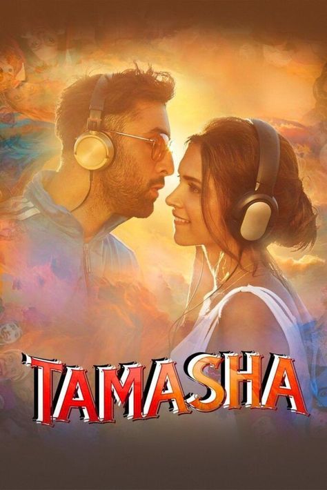 Tamasha Movie, Bollywood Poster, Mysterious Events, Bollywood Posters, Ar Rahman, Romantic Photos Couples, Movie Poster Art, Movie Wallpapers, Ranbir Kapoor