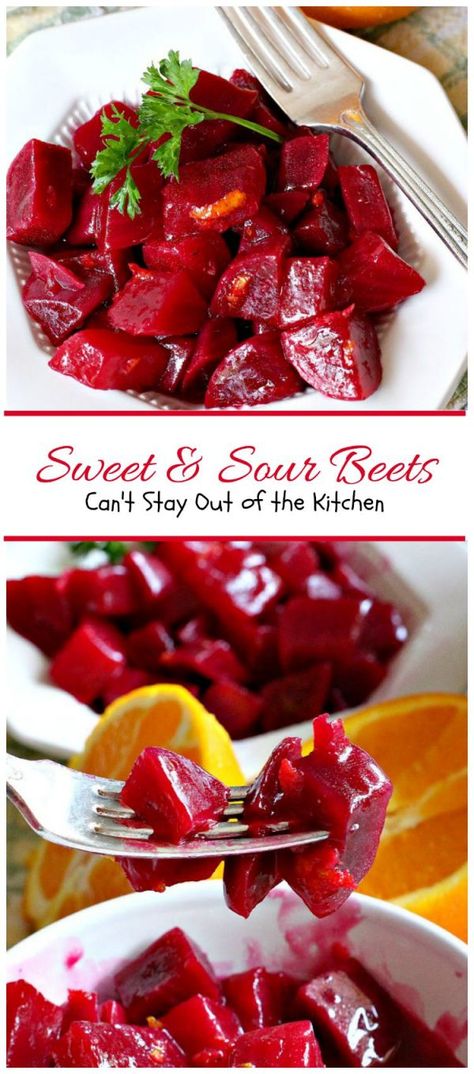 Holiday Casseroles, Homemade Tartar Sauce, Fresh Beets, Beet Recipes, Pickled Beets, Holiday Side, Sweet And Sour Sauce, Veggie Tray, Veggie Side Dishes