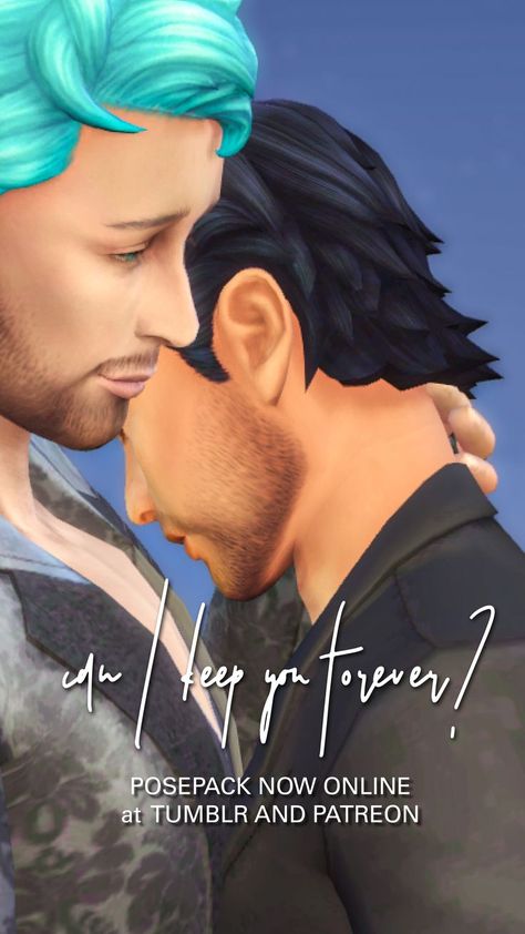 Can I keep you forever couple poses for sims 4 Sims 4 Poses, Can I Keep You, Sims 4 Family, Sims 4 Gameplay, My Pics, Ts4 Cc, Family Posing, Couple Poses, Couple Posing