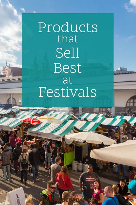 Best Food To Sell At Festivals, Vendor Ideas Business, Festival Booths Ideas, What To Sell At A Fall Festival, Vendor Product Ideas, Things To Sell At A Pop Up Shop, What To Sell At Art Fair, Music Festival Vendor Booth Ideas, What To Sell At Farmers Market Diy Crafts