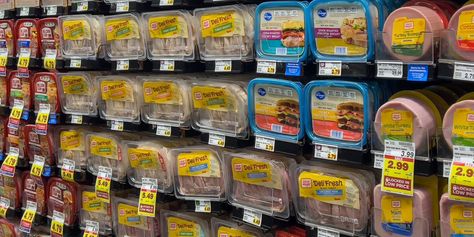 The Health Menace Inside Your Sandwich Bacon And Sausage, Low Fat Chicken, Turkey Breakfast, Registered Dietitian Nutritionist, Turkey Sandwiches, Processed Meat, The Wall Street Journal, Deli Meat, Food Drawing