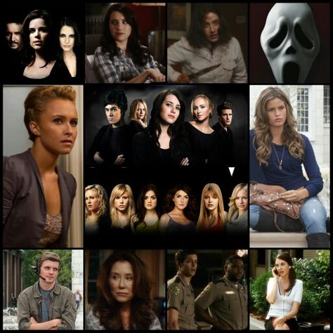 Scream 4, Cast, Characters, Hayden Panettiere, Kirby Reed, Anthony Anderson, Officer Perkins, Marley Shelton, Judy Hicks, Neve Campbell, Sidney Prescott, David Arquette, Dewey Riley, Courteney Cox, Gale Weathers, Emma Roberts, Jill Roberts, Rory Culkin, Charlie Walker, Nico Tortorella, Trevor Sheldon, Erik Knudsen, Robbie Mercer, Mary McDonnell, Kate Roberts, Adam Brody, Officer Hoss, Alison Brie, Rebecca Walters, Marielle Jaffe, Olivia Morris, Aimee Teegarden, Jenny Randall, Britt Robertson, Ma Scream 4 Cast, Robbie Mercer, Kirby Reed, Dewey Riley, Marley Shelton, Olivia Morris, Scream Show, Charlie Walker, Erik Knudsen