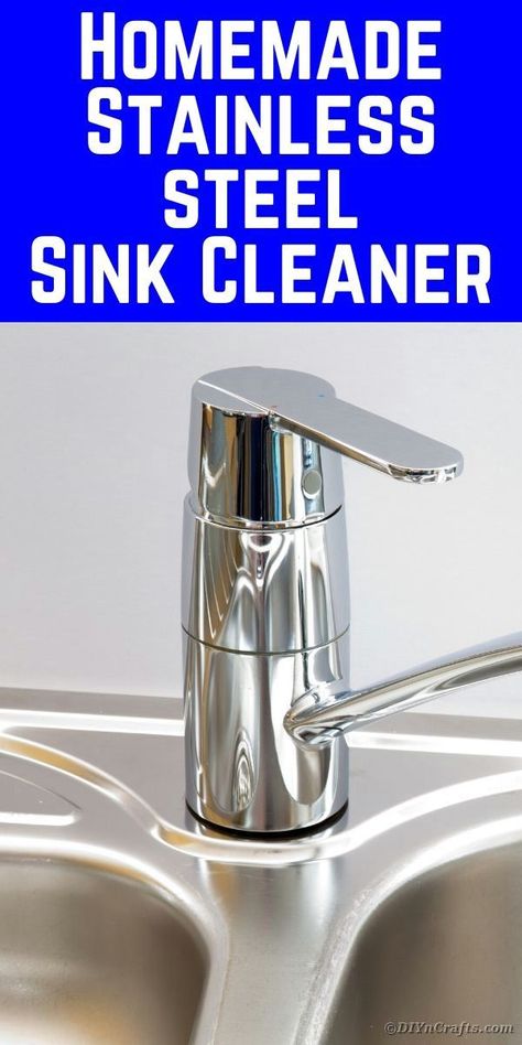 Sink Cleaner Diy, Diy Stainless Steel Cleaner, Stainless Steel Sink Cleaner, How To Clean Aluminum, Sink Cleaner, Cleaning Stainless Steel, Diy Cleaner, Stainless Steel Bench, Metal Sink