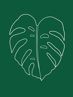 Monstera Leaf Outline, Monstera Outline, Monstera Plant Drawing, Monstera Leaf Drawing, Plant Outline, Theme Carnaval, Leaf Outline, Leaf Stencil, Leaf Drawing