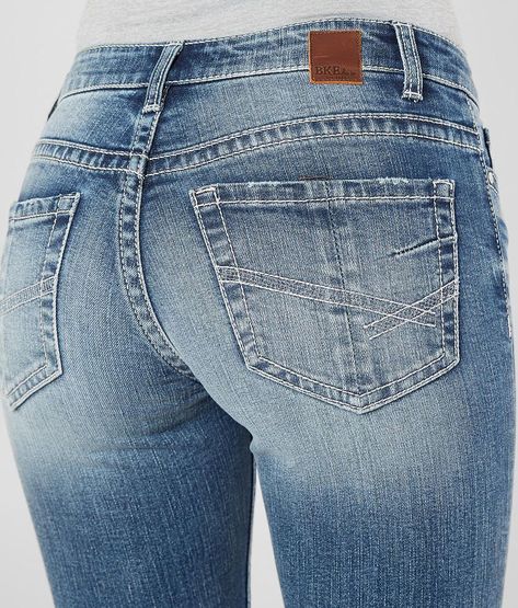 Buckle Jeans Women, Sinful Clothing, Buckle Jeans, High Waisted Flare Jeans, Jeans Mid Rise, Fleece Leggings, Denim Pocket, High Waisted Flares, Pants With Pockets