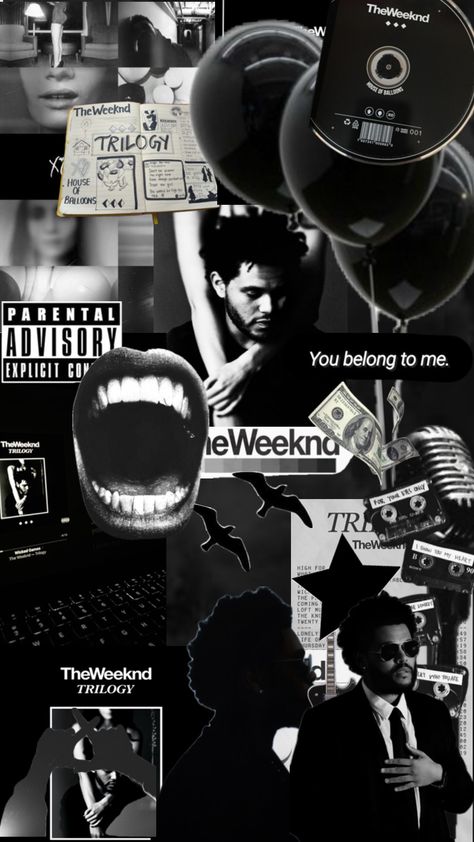 #theweeknd #wallpaper #music #trilogy #blackandwhite #black Trilogy The Weeknd, The Weeknd Trilogy, The Weeknd Background, The Weeknd Wallpaper Iphone, House Of Balloons, Abel The Weeknd, Black And White Photo Wall, Wallpaper Music, Wicked Game