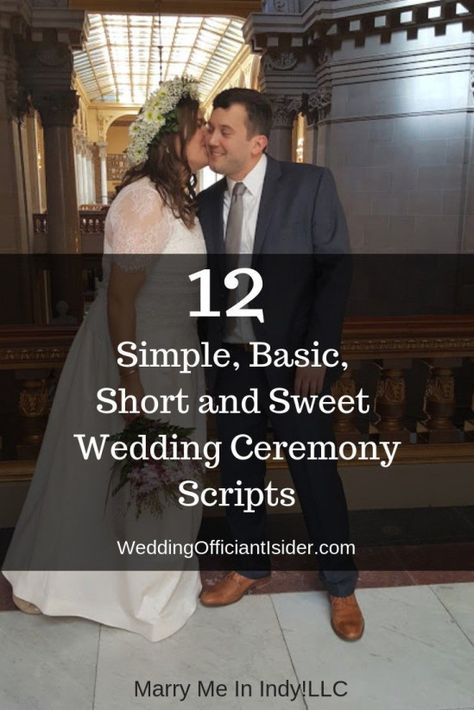 If you are planning to elope or just want a short and sweet wedding ceremony these scripts are for you! Non-Religious Spiritual Christian Civil Ceremonies and more! #traditionalwedding #traditional #wedding #ceremony Wedding Invocation, Simple Wedding Ceremony Script, Wedding Ceremony Decor Ideas, Simple Wedding Ceremony, Romantic Horror, Wedding Ceremony Scripts, Wedding Officiant Script, Ceremony Script, Wedding Ceremony Readings