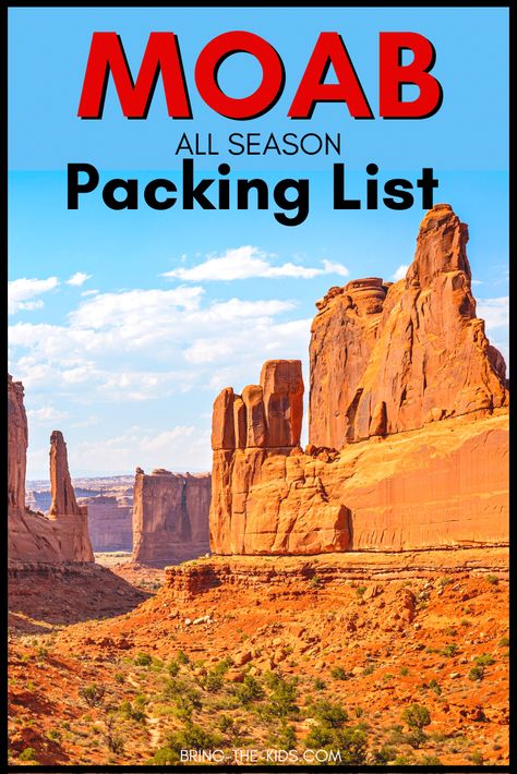 Winter Vacation Packing List, Packing List Kids, Moab Arches, Printable Packing List, Have A Great Vacation, Adventure Essentials, Packing Checklist, Canyonlands National Park, Adventure Vacation