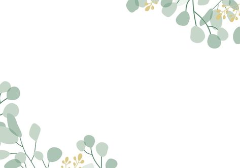 Free vector green floral background | Free Vector #Freepik #freevector #green-frame #nature-design #plant-frame #plant-background Slide Powerpoint Backgrounds, Background Slide, Wallpaper Powerpoint, Powerpoint Background Templates, Background Ppt, Green Leaf Background, Wedding Background Images, Blank Background, Slide Background