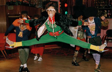 NYLON · Gucci's Pre-Fall Campaign Features An All-Black Cast Gucci Pre Fall 2017, Gucci Party, Gucci 2017, Gucci Campaign, Glen Luchford, Campaign Photography, Northern Soul, Youth Culture, Ad Campaign