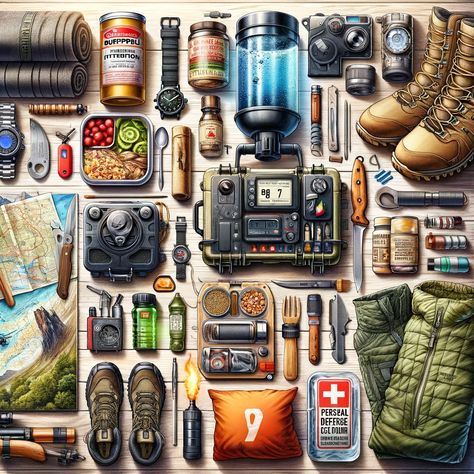 In the realm of preparedness and survival, the right gear can make the difference between thriving and merely surviving. Whether you're a seasoned survivalist or a novice prepper, understanding the essentials is crucial. This article delves into the top 10 prepper supplies that are indispensable for any survival situation. Essential Survival Gear: Top 10 Prepper Supplies for Ultimate Preparedness 1. #Bugoutbags #emergencypreparedness #survivalgear Survivalist Gear, Prepper Supplies, Basic First Aid, Survival Backpack, Safe Drinking Water, Multipurpose Tools, Personal Defense, Freeze Drying Food, Communication Devices