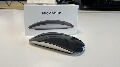 We look at the beautiful yet frustrating Apple Magic Mouse, a true unique among the competition. Apple Mouse, Logitech Mouse, Computer Art, White Magic, Concept Ships, Magic Mouse, Apple Magic, Apple Magic Mouse, Ergonomic Mouse