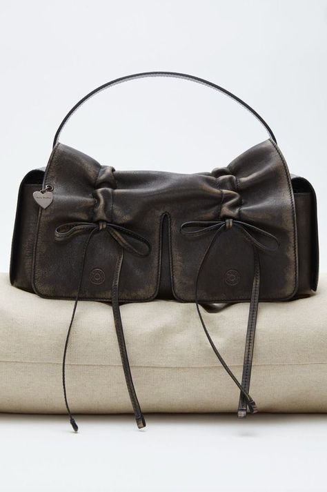 Acne Studios Bag, Multi Pocket Bag, Acne Studio, Bow Bag, Pretty Bags, Best Bags, Pocket Bag, Back In Stock, Cute Bags