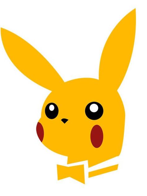 Cute Pokemon Art, Pikachu Pikachu, Playboy Logo, Playboy Bunny, Arte Popular, Cute Pokemon, Funny Cartoon, Pokemon Art, Illustrations Posters