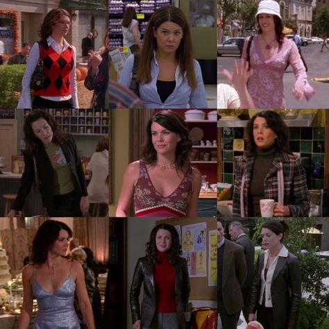 Lorelei Gilmore Girls Outfits, Lorelai Gilmore Slip Dress, Lorelei Gilmore Summer Outfits, Lorelai Gilmore Girls Outfits, Gilmore Style Lorelai, Lorelai Inspired Outfits, Lorelei Gilmore Winter Outfits, Lorelei Gilmore Inspired Outfits, Laurelai Gilmore Outfits