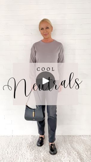 34K views · 159 reactions | 🩶 Comment COOL for a link. 🩶 Cool Neutral Fall Fashion Outfits. Which is YOUR favorite: 1 2 3 4 5 or 6? 🩶 How can you tell if you are a cool or warm skin tone? Turn your wrist over to the underside: - If your veins appear blue, you are a COOL skin tone. - If your veins appear yellow or green, you are a WARM skin tone. - If your veins appear to be a little of both, then you are a combination skin tone. 🩶 BUT…you do not have to be a cool skin tone to wear cool neutrals. I am a warm skin tone with VERY yellow / light olive skin yet I am able to wear cool neutrals without a problem. Colors for cool neutrals include: - Periwinkle (1st sweater - SO BEAUTIFUL in person) - Dove Gray (2nd cardigan) - Charcoal Gray (3rd cardigan) - Periwinkle PLUS Gray (4th sweater) Cool Or Warm Skin Tone, Neutral Fall Fashion, Light Olive Skin, Cool Neutrals, Warm Skin Tone, Cool Skin Tone, Olive Skin, Yellow Light, Combination Skin