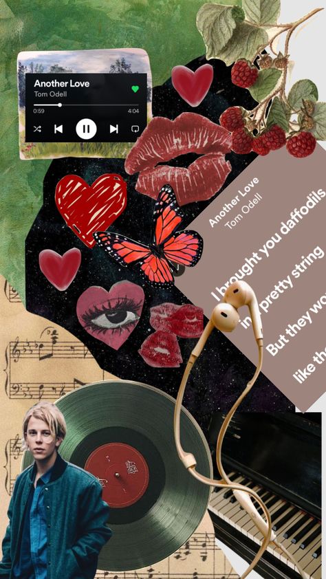 Another Love Tom Odell Aesthetic, Another Love Aesthetic, Tom Odell Aesthetic, Infp Aesthetics, Tom Peters, Collage Moodboard, Tom Odell, Truth And Dare, Moodboard Aesthetic