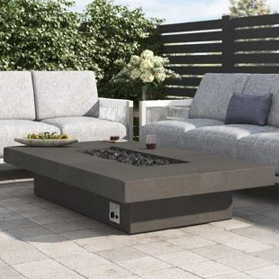 Wayfair | Fire Pit Table Outdoor Fireplaces You'll Love in 2022 Round Fire Pit Table The Home Depot, Outdoor Firepits, Round Fire Pit Table, Outdoor Fire Pit Table, Cool Fire Pits, Propane Fire Pit Table, Round Fire Pit, Concrete Fire Pits, Gas Fire Pit Table