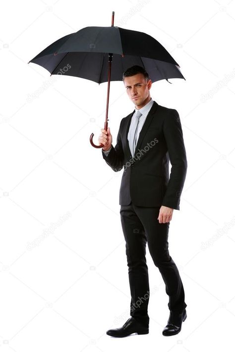 Man Holding Umbrella, Holding Umbrella, Under An Umbrella, Male Pose Reference, Black Umbrella, Baby Banners, Grey Tote, Body Reference Poses, Burberry Women