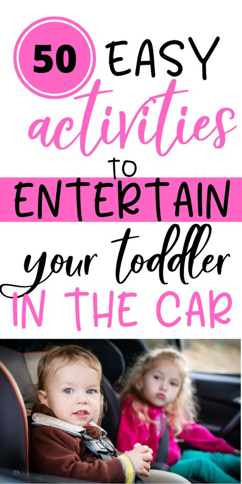 Car Activities For 12 Month Old, Toddler Car Activities, Road Trip Toys, Toddler Road Trip, Toddler Gear, Car Activities, Long Car Rides, Easy Toddler, Diy Toddler