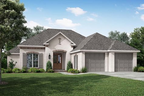 Plan 56968 | Order Code: GOEXP56968 | Family Home Plans | 1-800-482-0464 1700 Sq Ft House Plans 2 Story, 1650 Sq Ft House Plans, 1600 Sq Ft House Plans One Level, French Country House Plans One Story, Country House Plans One Story, Small French Country House Plans, 1600 Sq Ft House Plans, 1700 Sq Ft House Plans, 1500 Sq Ft House