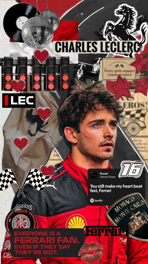 F1 All Drivers Wallpaper, F1 Wallpaper Charles Leclerc, Charles Leclerc Collage, Ferrari F1 Aesthetic, Charles Wallpaper, Charles Leclerc Poster, Charles F1, F1 Poster Design, Ferrari Drivers