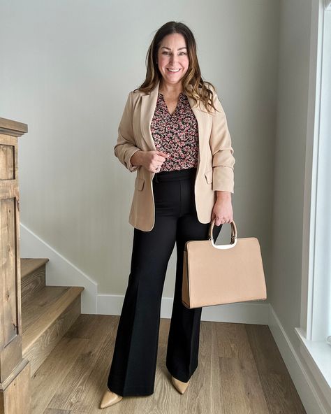 10 Transitional Spring Workwear Outfits - The Recruiter Mom Midsize Petite Work Outfits, Business Professional Outfits For Women Mid Size, Spring Workwear Women, Business Professional Outfits For Curvy, Spring 2024 Business Casual Outfits For Women, Size 12 Business Casual Work Outfits, Size 14/16 Work Outfits, Florida Work Outfits Women, Spring Work Outfits For Women Plus Size