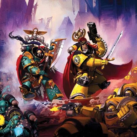 Rogal Dorn, Starcraft Terran, Imperial Fists, Sons Of Horus, Adeptus Astartes, 40k Artwork, The Horus Heresy, Warhammer 40k Art, Warhammer Models