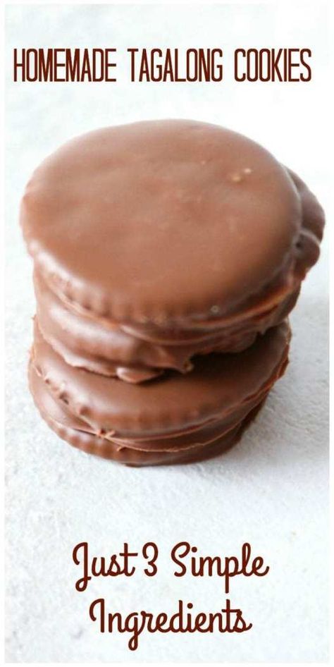 Tagalong Cookies, Chocolate Dip Recipe, Peanut Butter Crackers, Homemade Tags, Butter Crackers, Mint Cookies, Coconut Cookies, Peanut Butter Recipes, Coconut Recipes