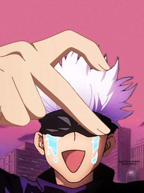 Anime Heart Hands, Hand Heart, Gojo Saturo, Heart Hands, Jujitsu Kaisen, Gojo Satoru, Naruto Uzumaki, An Anime, Cute Anime