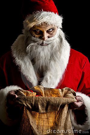 scary looking Santa Claus Dark Santa Claus, Scary Santa, Santa Claus Movie, Scary Christmas, Christmas Horror, Bad Santa, Barbie Wedding Dress, Creepy Christmas, Dark Christmas