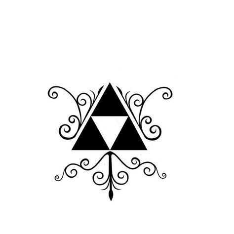 Triforce Tattoo Design 1 by SvanaM on DeviantArt |   1 line tattoos couple Small Triforce Tattoo, Loz Tattoo, Tri Force Tattoo, Tattoo Layout, Triforce Tattoo, Triforce Design, Diy Tattoo Permanent, Zelda Tattoo, Gamer Tattoos