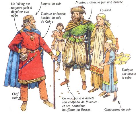 Costumes vikings Historically Accurate Vikings, Historically Accurate Viking Clothing, Medieval Reference, Norse People, European Costumes, Medieval Costumes, Historical Illustration, Ancient Persia, Viking Clothing