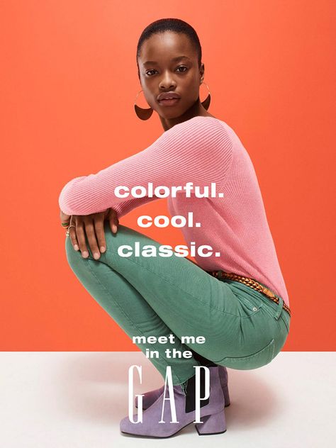 Hoyeon Jung, Katerina Tannerbaum and Mayowa Nicholas for GAP SS18 Gap Ads, Commercial Modeling, Fashion Editorial Layout, Logos Retro, Desain Ui, Campaign Photography, Fashion Poster Design, Graphisches Design, Fashion Layout