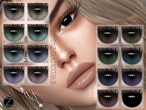 Sims 4 Eyes, Sims 4 Alpha, Cc Eyes, Alpha Cc, Makeup Cc, Pelo Sims, Sims 4 Expansions, Full Makeup, Sims Four