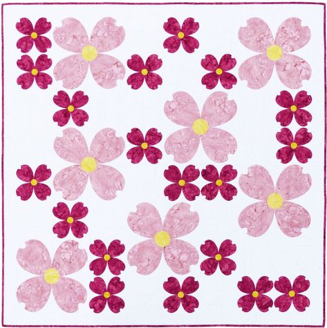 New patterns! Flying Parrot, Japanese Quilt Patterns, Dresden Quilt, Dogwood Flower, Foundation Paper Piecing Patterns, Quilting Designs Patterns, Japanese Quilts, Quilt Square Patterns, Flower Quilts