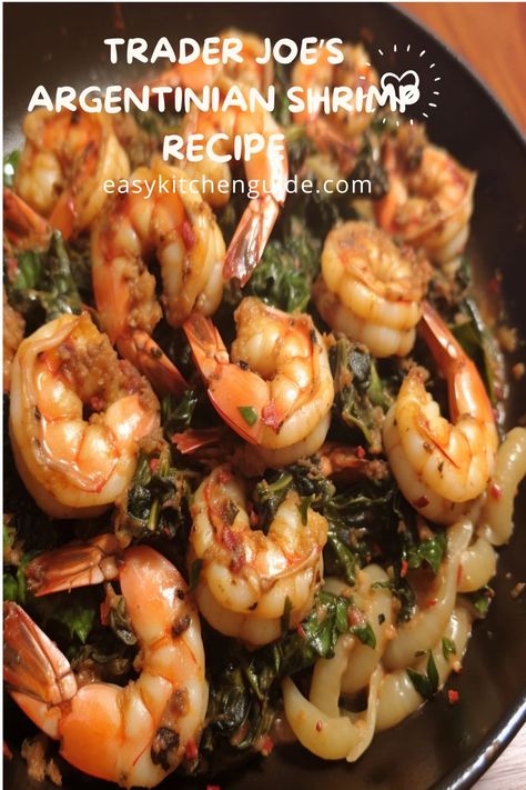 Trader Joe's Argentinian Shrimp Recipe - Easy Kitchen Guide Trader Joes Argentina Shrimp Recipes, Argentina Shrimp Recipes, Argentina Shrimp, Argentinian Shrimp Recipe, Argentine Shrimp, Argentinian Shrimp, Oven Shrimp Recipes, Kitchen Guide, Shrimp Recipes Easy