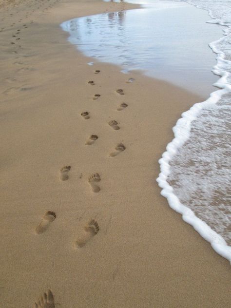 Footprints In The Sand Aesthetic, Footprint In Sand, Lewis Mccartney, Writing In Sand, Sand Footprints, Writing In The Sand, Footprints In Sand, Sand Footprint, Footsteps In The Sand