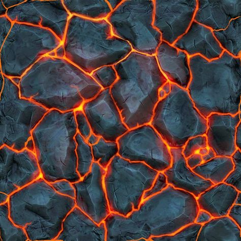 Lava Drawing, Terrain Texture, Game Textures, Rock Textures, Hand Painted Textures, Mobile Art, Art Texture, 3d Texture, Seamless Textures