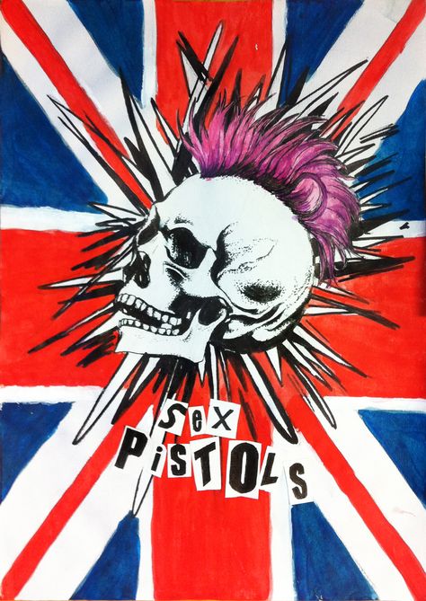 Punk Rock Wallpaper, Punk Artwork, Rock Artwork, Poster Musik, Cultura Punk, British Punk, Rock N Roll Art, Punk Culture, Music Art Print