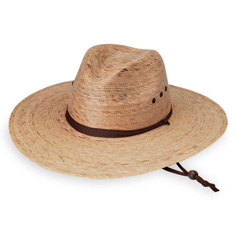 PRICES MAY VARY. 100% palm fiber hat exclusive of trim Imported Drawstring closure Do not wash PERFECT FUSION OF STYLE AND SUN PROTECTION: Meticulously handcrafted from 100% natural braided palm fiber sourced from a Mexican employee-owned Co-Op. Featuring UPF 50+ natural fiber, it provides robust sun protection by blocking 97.5% of harmful UV rays, as certified by the Australian Radiation Protection Agency. This hat balances rugged allure with urban trendiness, making it a perfect companion for Wallaroo Hats, Fabric Blocks, Mens Fedora, Radiation Protection, Sustainable Manufacturing, Ultraviolet Rays, Stretch Bands, Hat Shop, Sun Hat