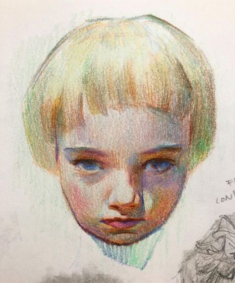 Chris Hong Art, Color Pencil Illustration, Rennaissance Art, Colour Pencil, Arte Sketchbook, Arte Inspo, Ap Art, Sketchbook Inspiration, Realistic Art